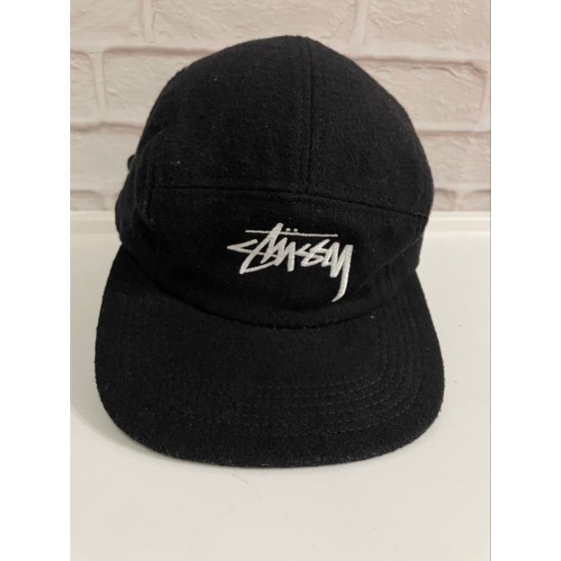 Stussy 黑色 Logo 棒球帽