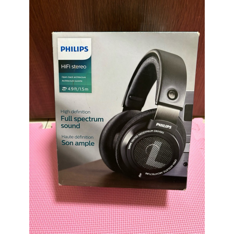 [二手]PHILIP HiFi stereo SHP9500S 飛利浦耳罩式耳機