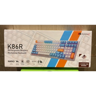 irocks K86R RGB背光機械鍵盤-Gateron軸/無線有線雙模｜全新未拆封