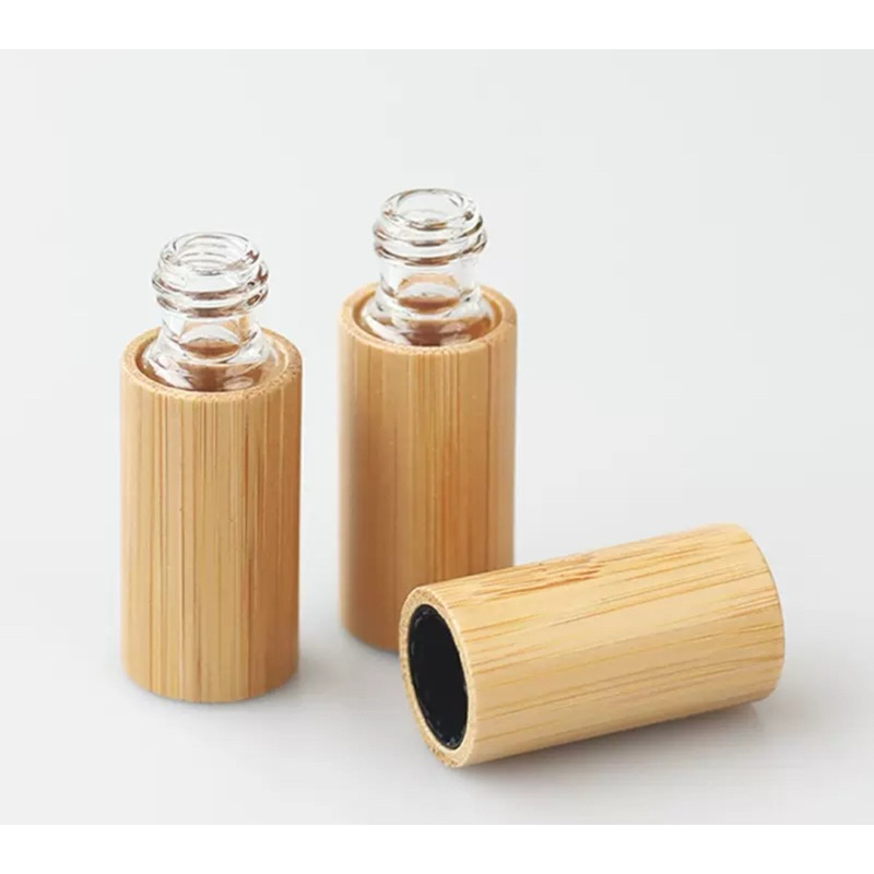 全竹玻璃滾珠瓶 可選1ml 3ml 5ml 10ml 15ml 香水分裝精油 批發