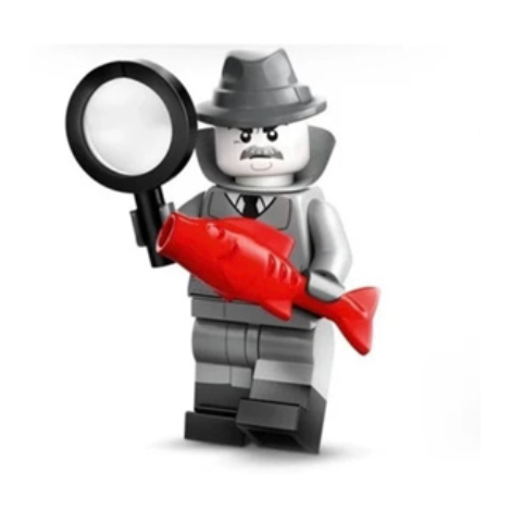 LEGO 樂高 71045 1號 黑色電影偵探 第25代人偶包