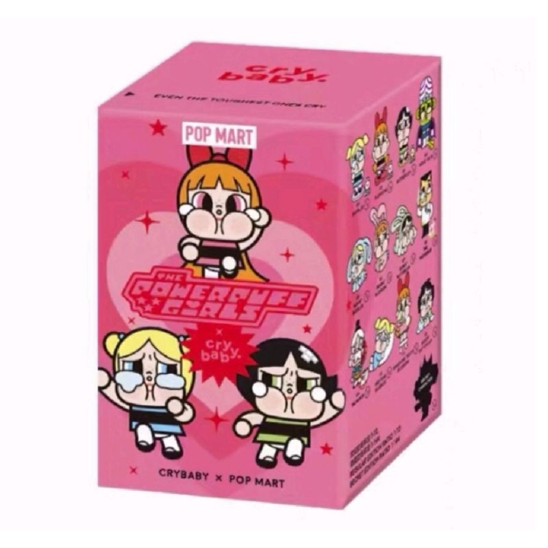 泡泡瑪特 飛天小女警 哭娃 毛毛兔