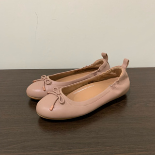fitflop 正品 經典芭蕾舞鞋 柔軟羊皮真皮 懶人鞋 娃娃鞋 軟鞋 套鞋 二手 九成新 US6/23.3cm
