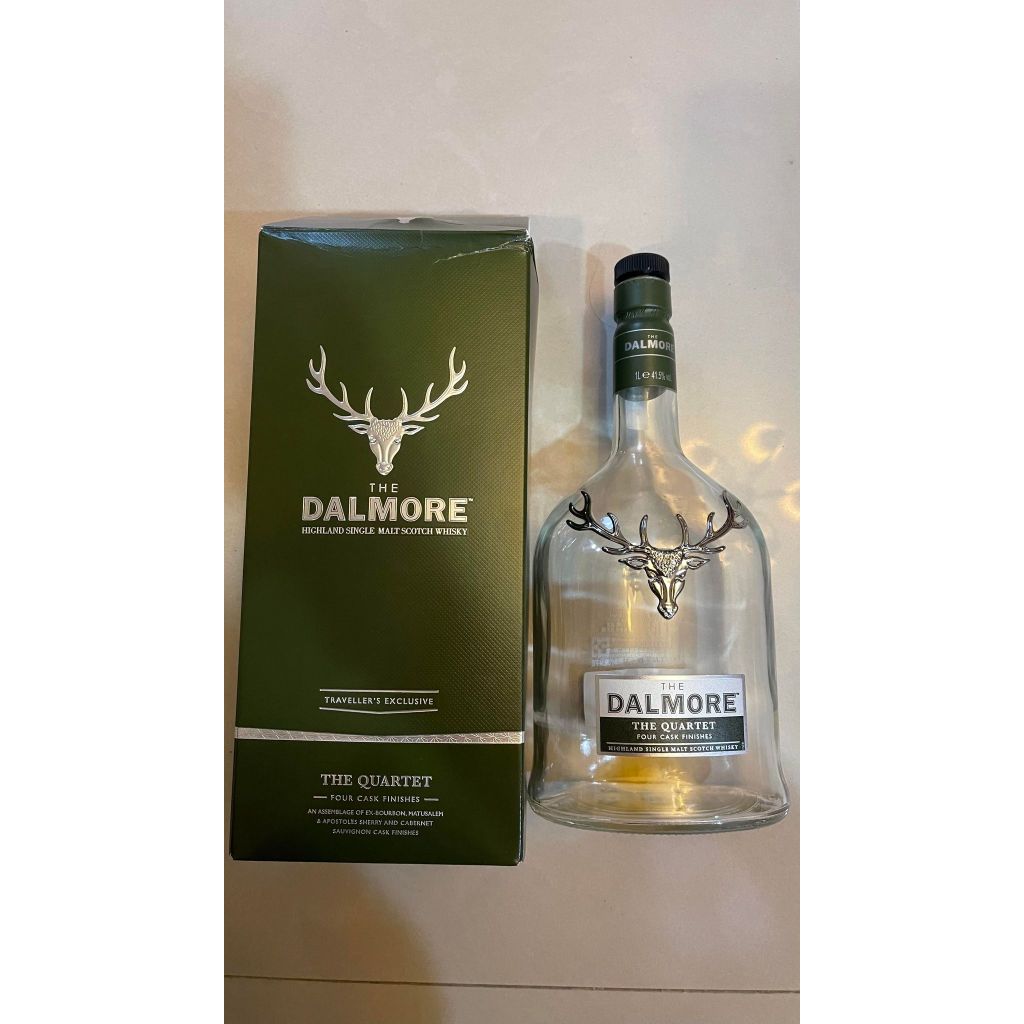 DALMORE 大摩15年 威士忌700ml 空瓶 含盒