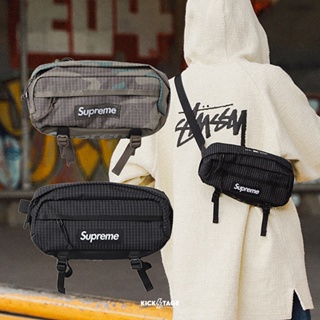 Supreme 24SS Waist Bag 黑色 迷彩 格紋 3M反光 腰包 側背包【SUP617】
