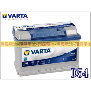 【彰化員林翔晟電池】全新┃德國華達VARTA┃銀合金汽車電池┃D54┃福特FOCUS┃KUGA┃舊品強制回收安裝工資另計