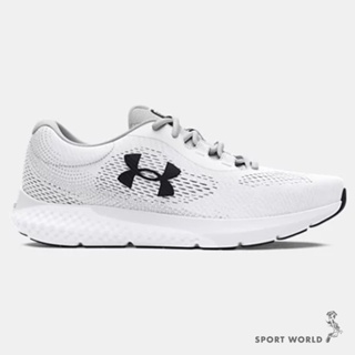 Under Armour UA 慢跑鞋 男鞋 輕量 Charged Rogue 4 白【運動世界】3026998-101