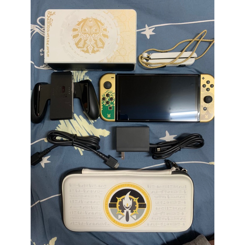 任天堂 Nintendo switch NS 薩爾達傳說 王國之淚 OLED 特仕機 主機