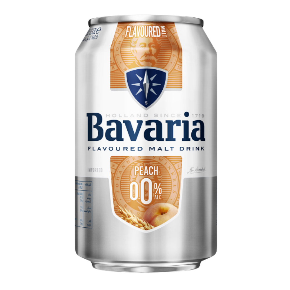 【Bavaria 巴伐亞 0.0】0.0水蜜桃甜心/荷蘭最受歡迎/啤酒品牌/清爽飲品/全素/素食