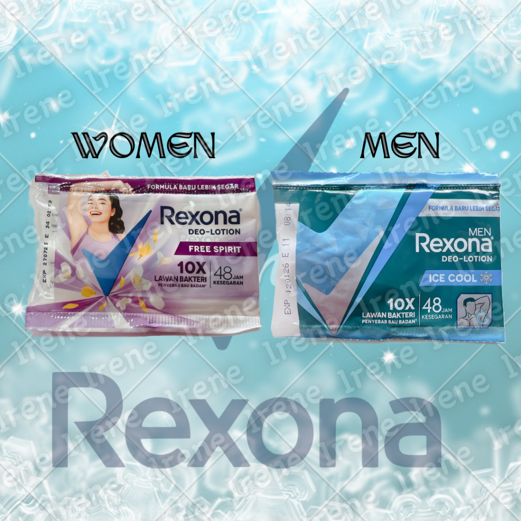 Rexona蕊娜LOTION 9g SACHET RENCENG MEN WOMEN CERAH SEGAR HIJAB