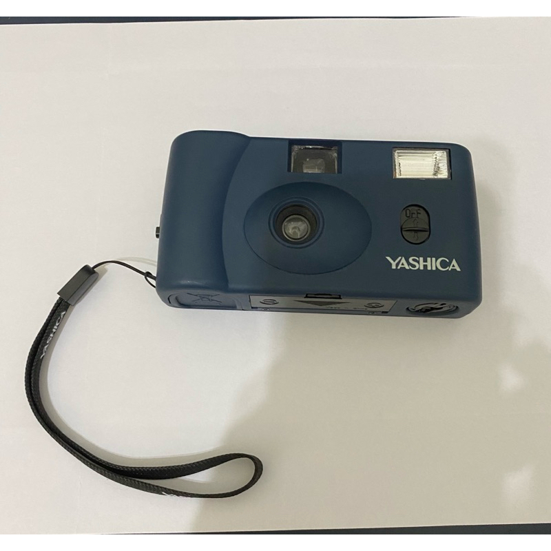 二手相機｜YASHICA MF-1 底片相機 可換135底片 膠卷 傻瓜相機 可開關閃光燈 含手腕帶
