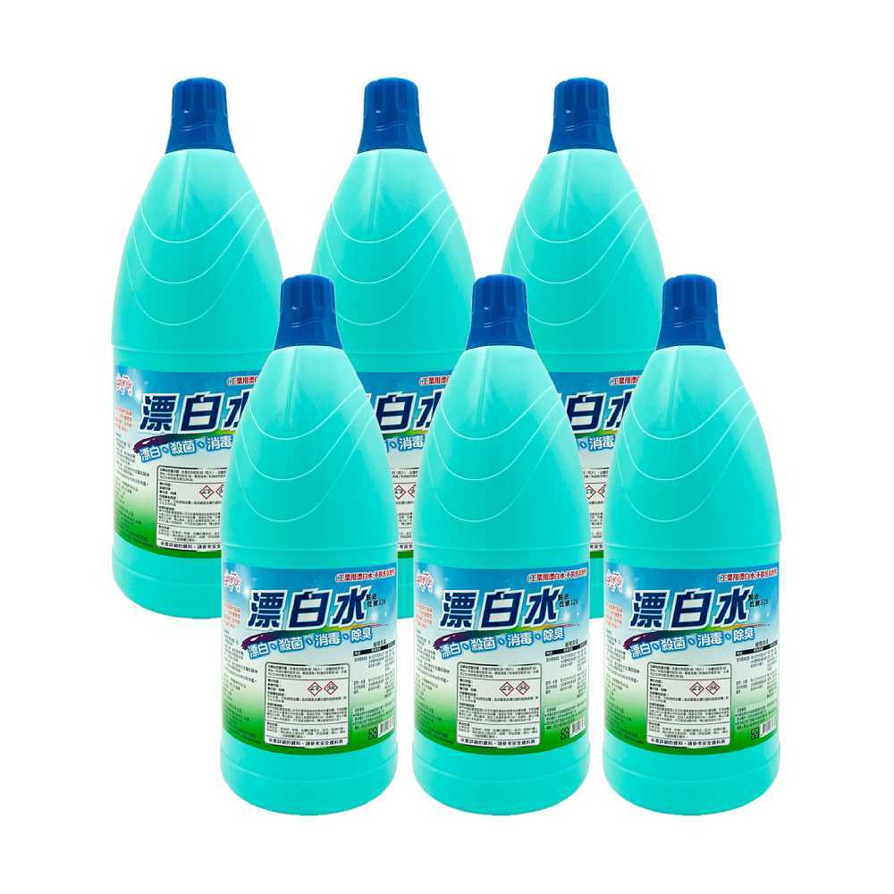 【史代新文具】白櫻花 漂白水 1500ml (6瓶/箱)