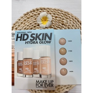 【美妝小舖】Make up for ever 新品HD SKIN粉無痕活潤精華粉底液 能量粉底體驗卡