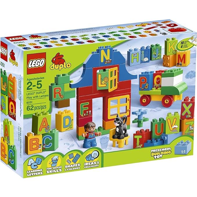 [快樂高手附發票] 公司貨 樂高 LEGO 6051 創意字母樂園 絕版