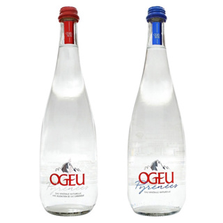 OGEU 氣泡礦泉水750ml(玻璃瓶) 氣泡水 礦泉水 法國進口原裝水 法國進口原裝氣泡水 純淨水源