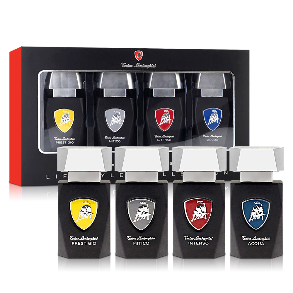 Lamborghini 藍寶堅尼  經典小香水禮盒4入組(15ml*4入)