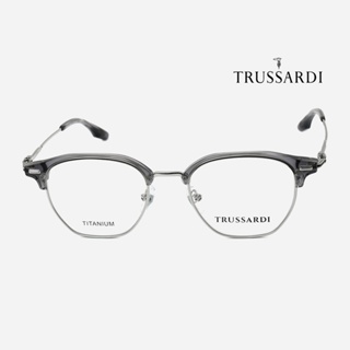 Trussardi TSM1022T 杜魯薩迪眼鏡｜小臉復古斯文B鈦圓框眼鏡架 男生女生品牌眼鏡框【幸子眼鏡】