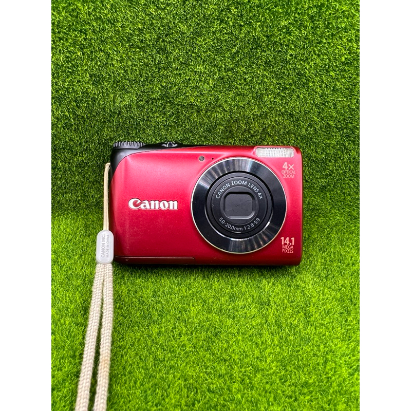 Canon PowerShot A2200復古CCD數位相機紅