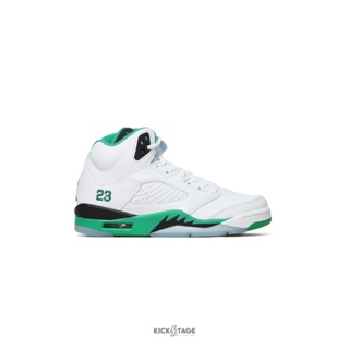 NIKE AIR JORDAN 5 RETRO LUCKY GREEN 白綠 復古 藍球鞋【DD9336-103】AJ5