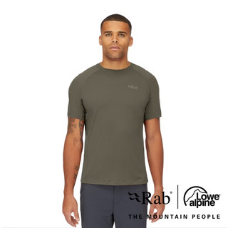 【RAB】QBL01 男款 Sonic Tee 輕量抗臭快乾排汗衣 淺卡其