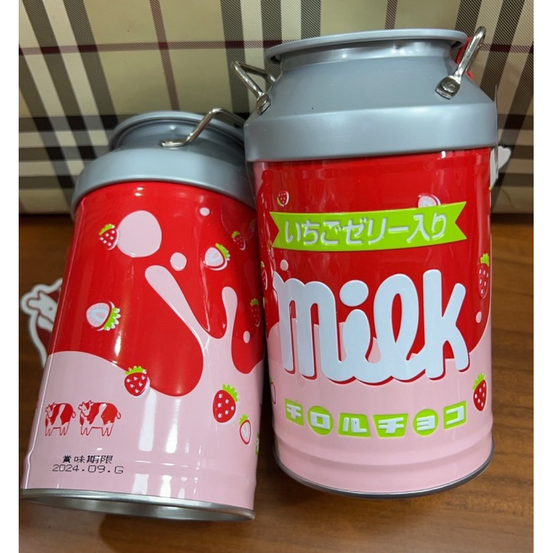 ⭕️現貨⭕️日本境內⭕️賠售價⭕️松尾數量限定草莓牛奶罐巧克力 空運到貨