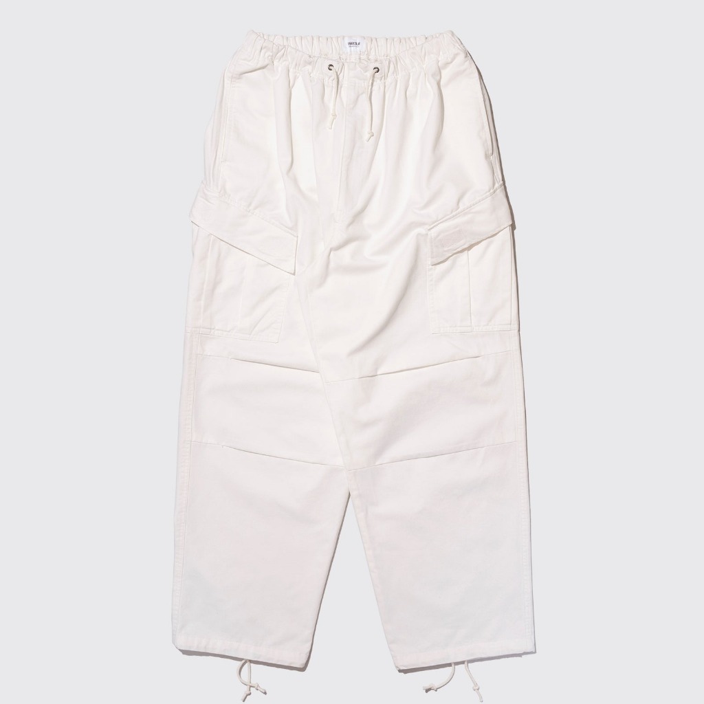 DeMarcoLab "EEZEE CARGO TROUSER" | IVORY