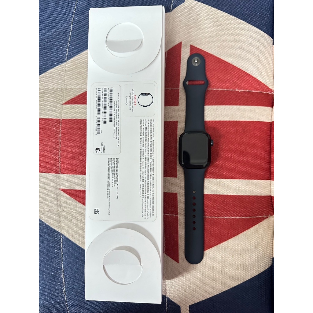蘋果手錶 Apple Watch Series 8 GPS + 行動網路 鋁金屬 41 公釐 LTE版 使用一切正常