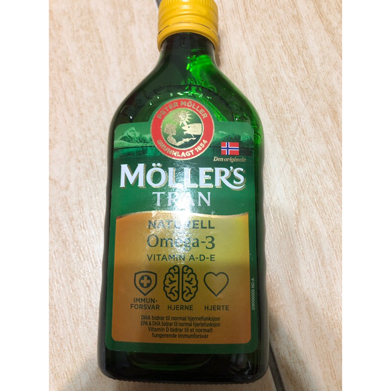 Mollers沐樂鱈魚肝油 挪威 魚油 DHA 成人魚油250ML 兒 沐樂思鱈魚肝油 檸檬 現貨