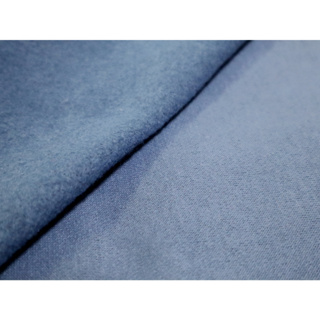 F01405932 整塊賣-牛仔藍色有色差/保暖布料刷毛衛衣絨一面純棉保暖衛衣棉長200cm 寬200cm