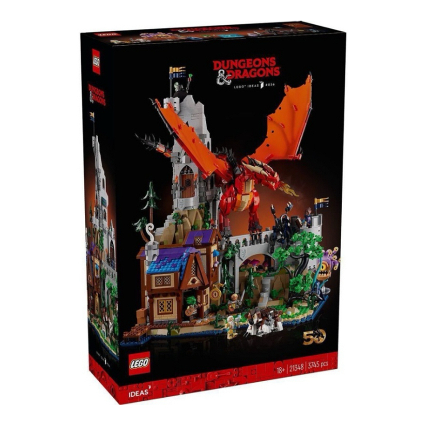 BRICK PAPA / LEGO 21348 Dungeons &amp; Dragons:Red Dragon's Tale