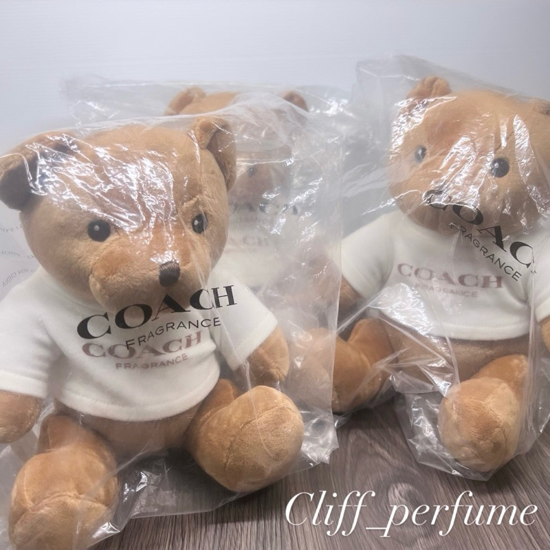 【克里夫香水店】Coach 泰迪熊布偶