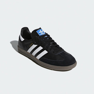 SunQSelect ADIDAS SAMBA OG 男女款 德訓鞋 復古 麂皮 黑色 B75807