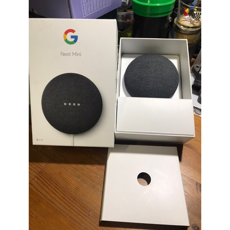 二手良品～第2代Google Nest Mini 石墨黑 智慧音箱