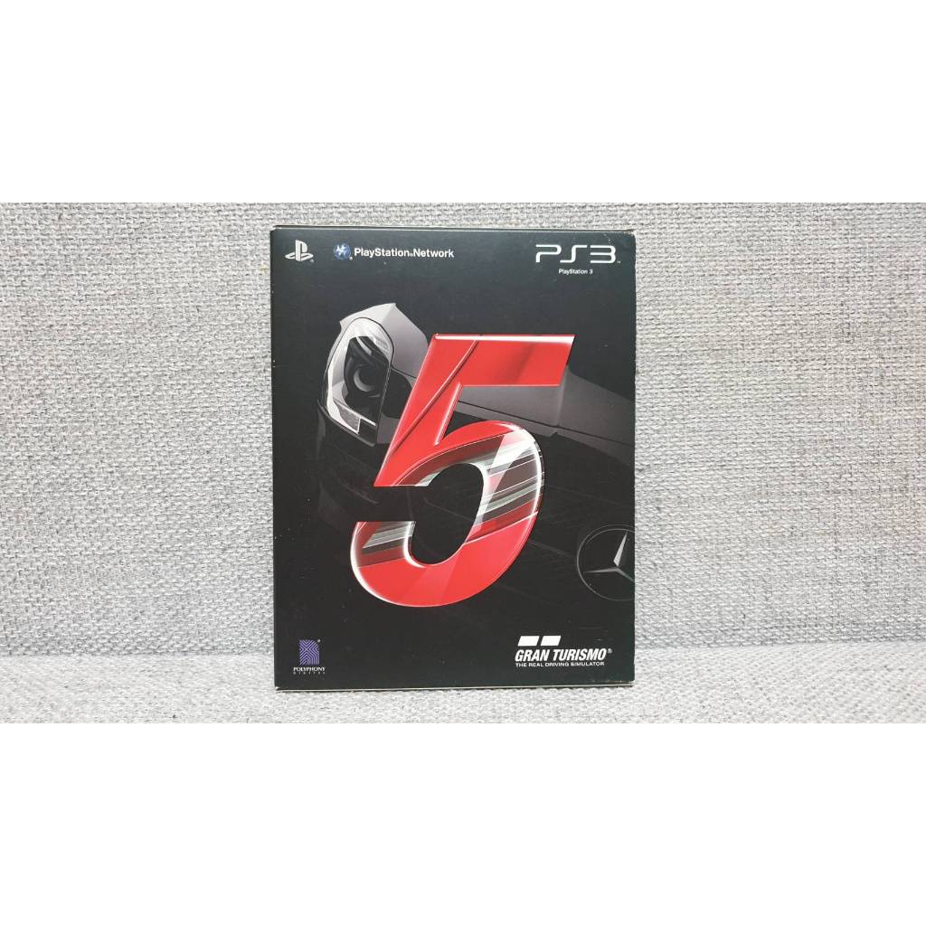 PS3 二手 GT5 跑車浪漫旅 5  Gran Turismo 5 中文版 盒裝初回限定版