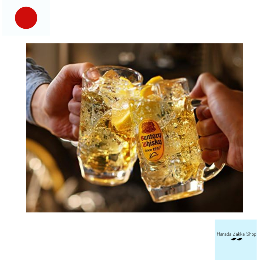 【直接來自日本】三得利 角牌威士忌酒杯 高球杯 嗨棒杯 威士忌杯 玻璃杯 日本居酒屋杯子 375ml