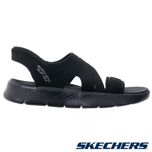 SKECHERS 女健走系列涼拖鞋 瞬穿舒適科技GO WALK FLEX SANDAL (141482BBK)