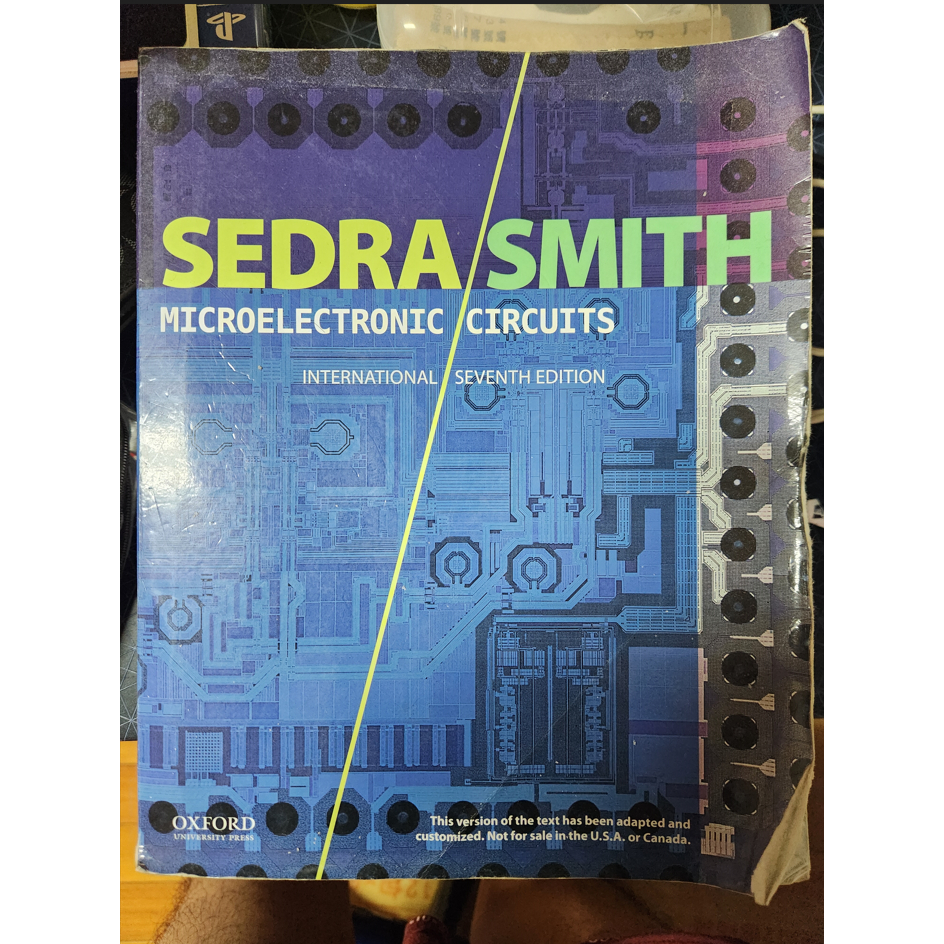 電子學 微電子學 sedra smith 7版 microelectronic circuits