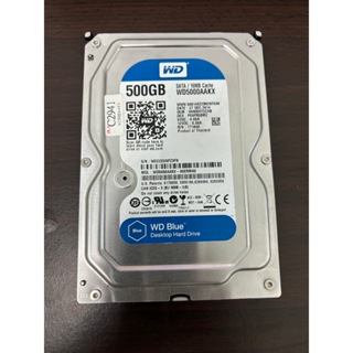 WD 藍標 500GB SATA3 3.5吋 16 MB \ 桌上型硬碟