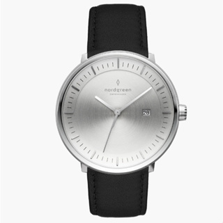 【Nordgreen】PHILOSOPHER 磨砂金屬錶盤 PH40SILEBLBM (月光銀色)40MM現代鐘錶