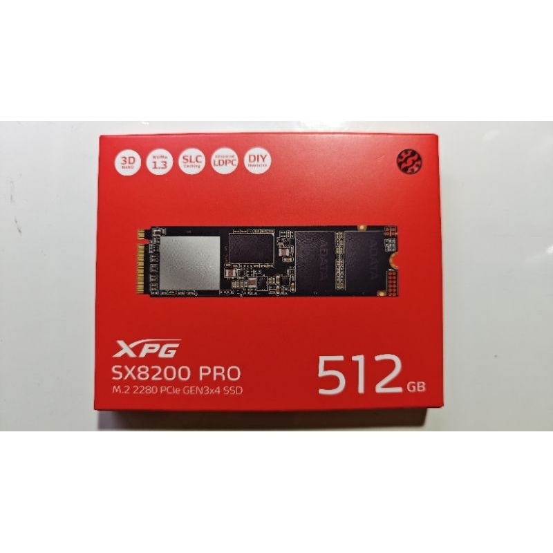 XPG SX8200 Pro 威剛 固態硬碟（全新未拆）