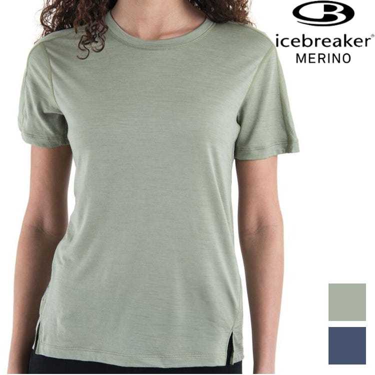 Icebreaker ACE MerinoFine 女款 超細緻美麗諾羊毛圓領短袖上衣-150 0A56Y6