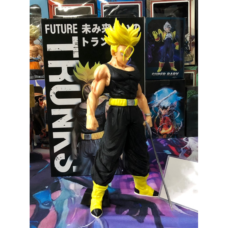 七龍珠系列GK 聖殿TL 特蘭克斯賽亞人貝吉塔超大手辦 特蘭克斯 模型 禮物擺件 公仔