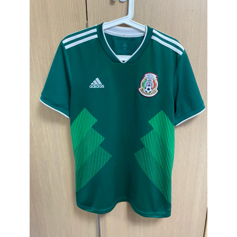 adidas 愛迪達 墨西哥足球隊 短袖T恤 二手 請看描述