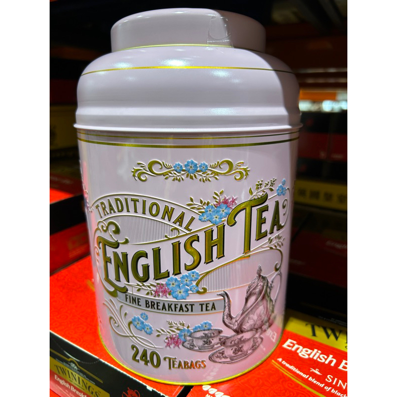 🛍好市多Costco代購（2024新包裝）NEW ENGLISH 綜合茶罐組 早餐茶茶包