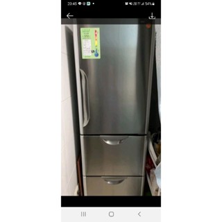 一級能效～二手中日立325公升3門變頻冰箱，R-N36WS，可製冰，保固3個月，請詢問大戶藥師
