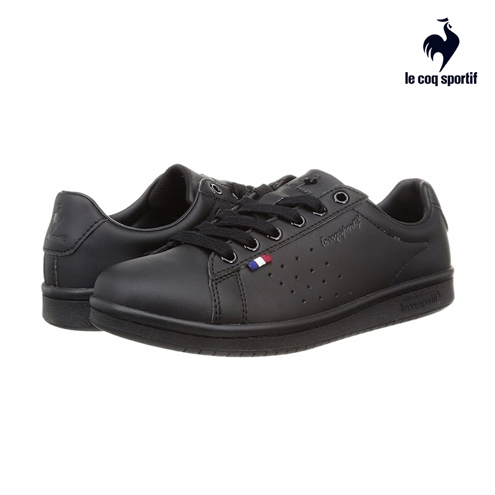 【LE COQ SPORTIF 法國公雞】LA ROLAND SL網球鞋運動鞋-男女款-黑色-LJT73211