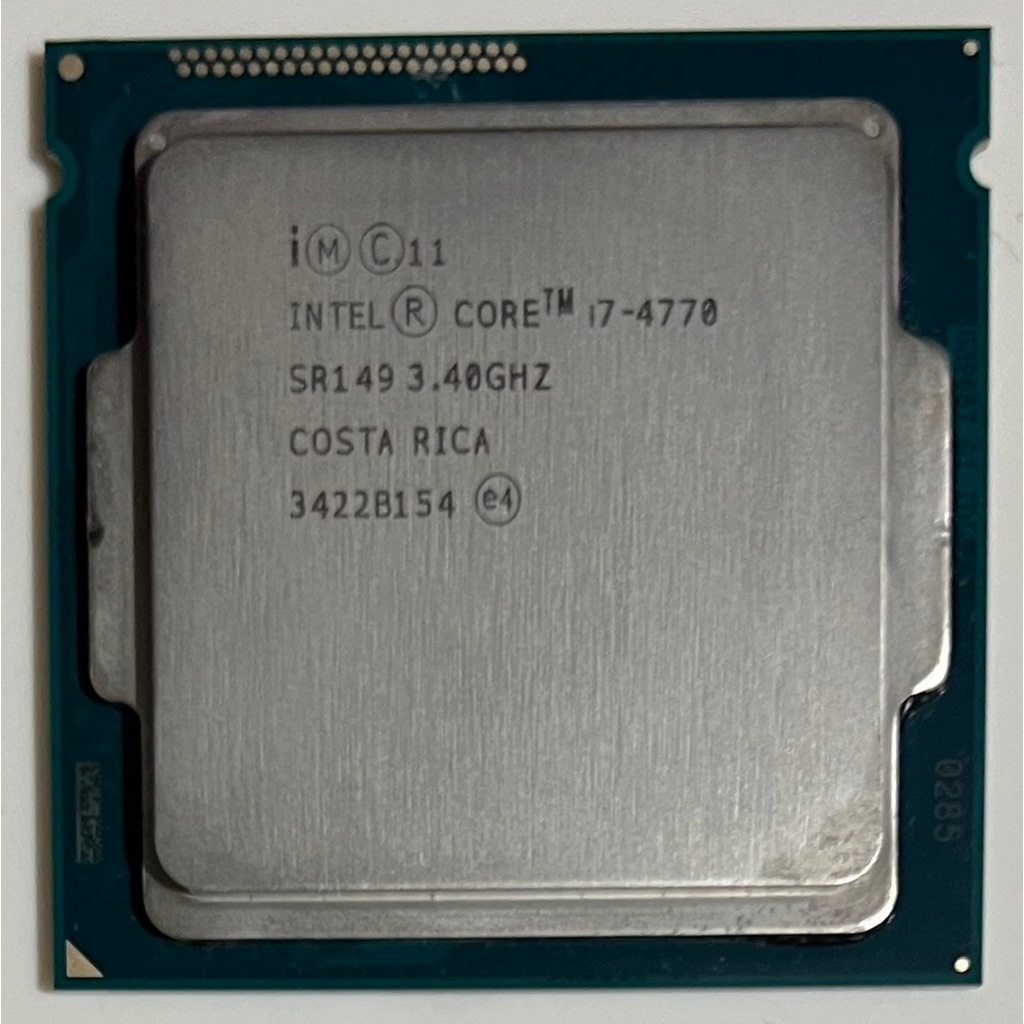 Intel® Core™ i7-4770 處理器 8M 快取記憶體 最高 3.90 GHz 二手CPU處理器