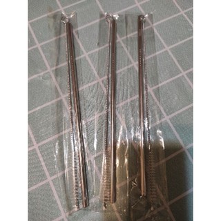 全新BRAUN不鏽鋼吸管