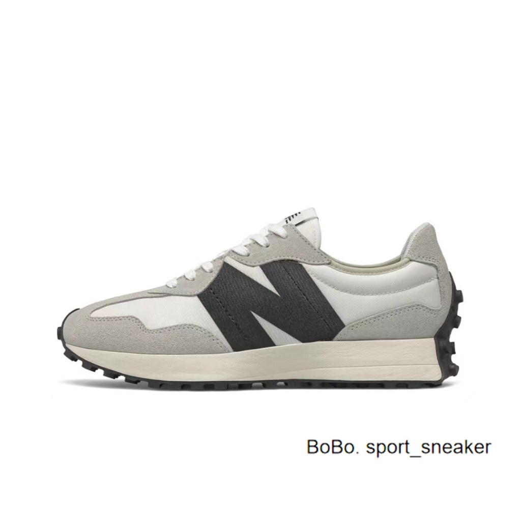 『BOBO』New Balance 327 nb327 紐巴倫 海鹽白 灰黑白 慢跑鞋 IU同款 男女鞋 MS327FE