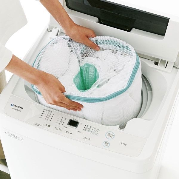 日本【COGIT】直立式洗衣機棉被專用網袋 毯子毛毯 棉被 棉被袋 洗衣袋 洗衣網 棉被洗衣網 立體洗衣袋